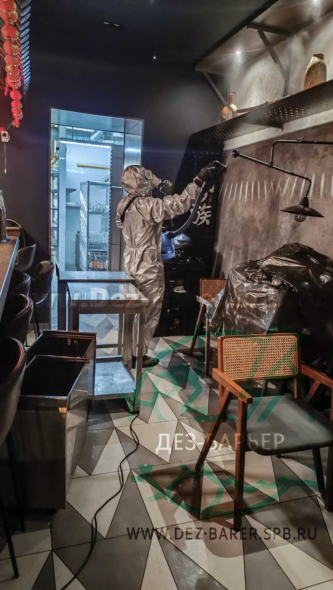Обработка кафе от тараканов в Санкт-Петербурге